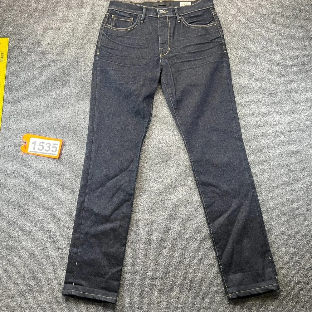 Joe's The Asher Jeans Mens 29 Blue Denim Dark Wash Slim Fit Stretch Straight Leg